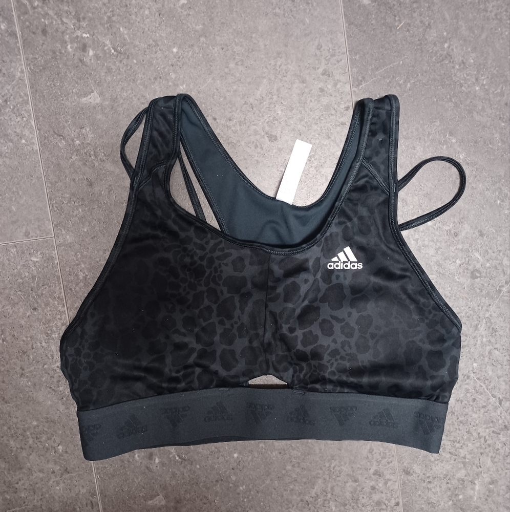Adidas Black Sports Bra